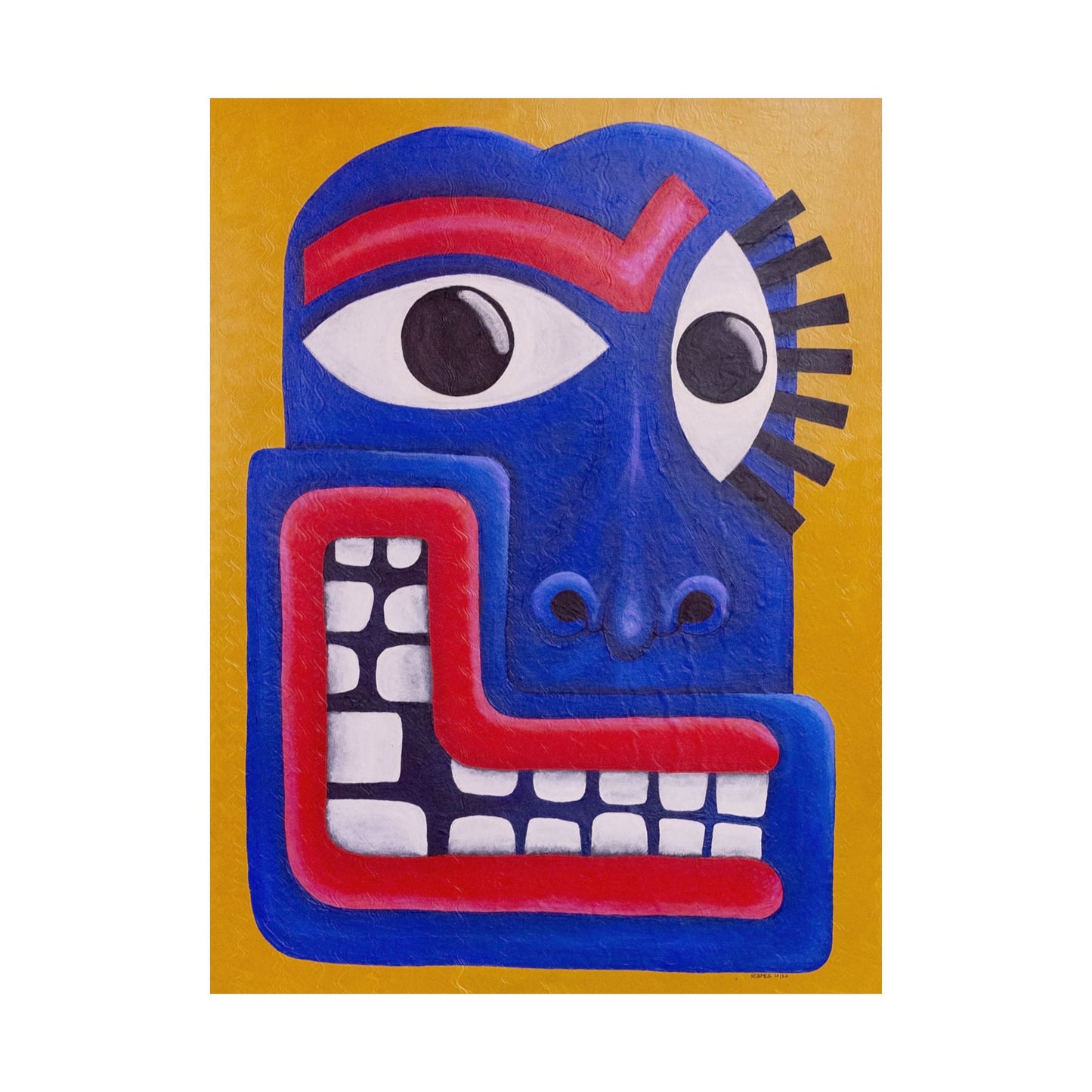 'Blu Boi' Print