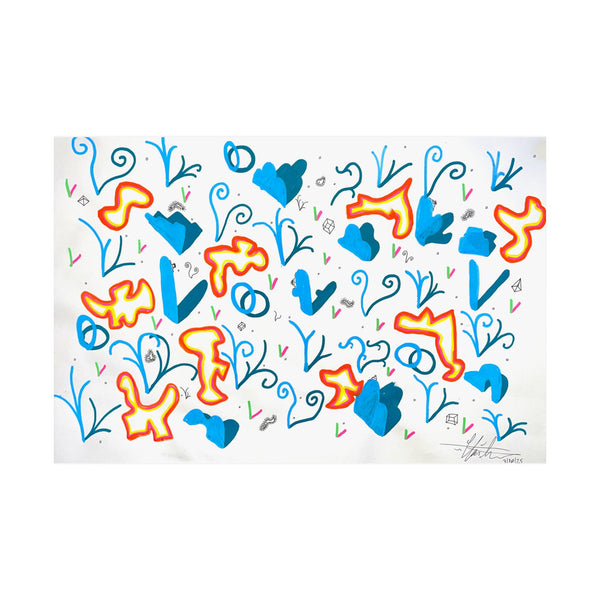 'Microlandscape' Print