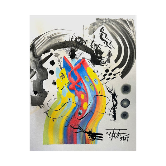 'Flow' Print